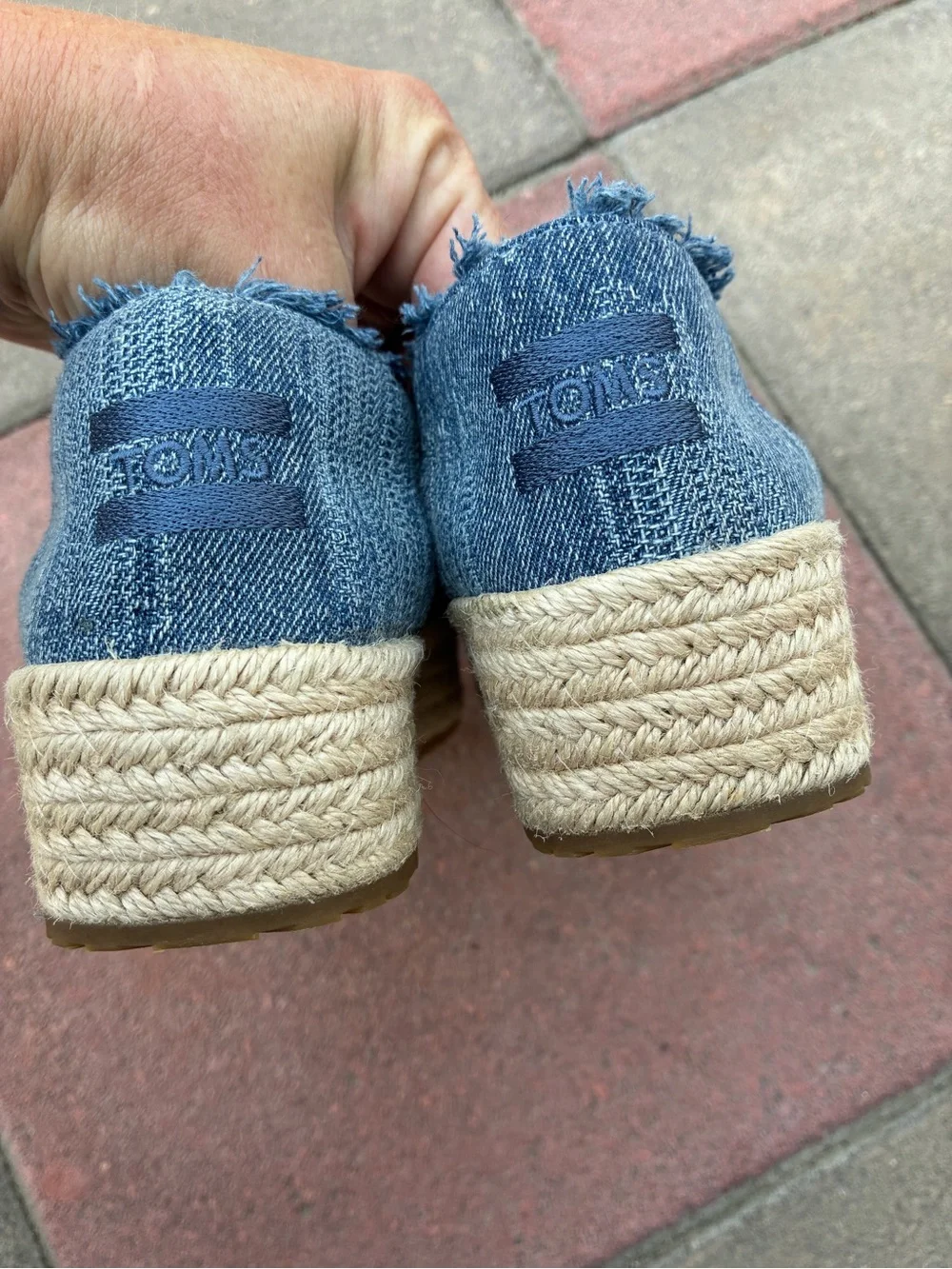 Toms slip espadrille